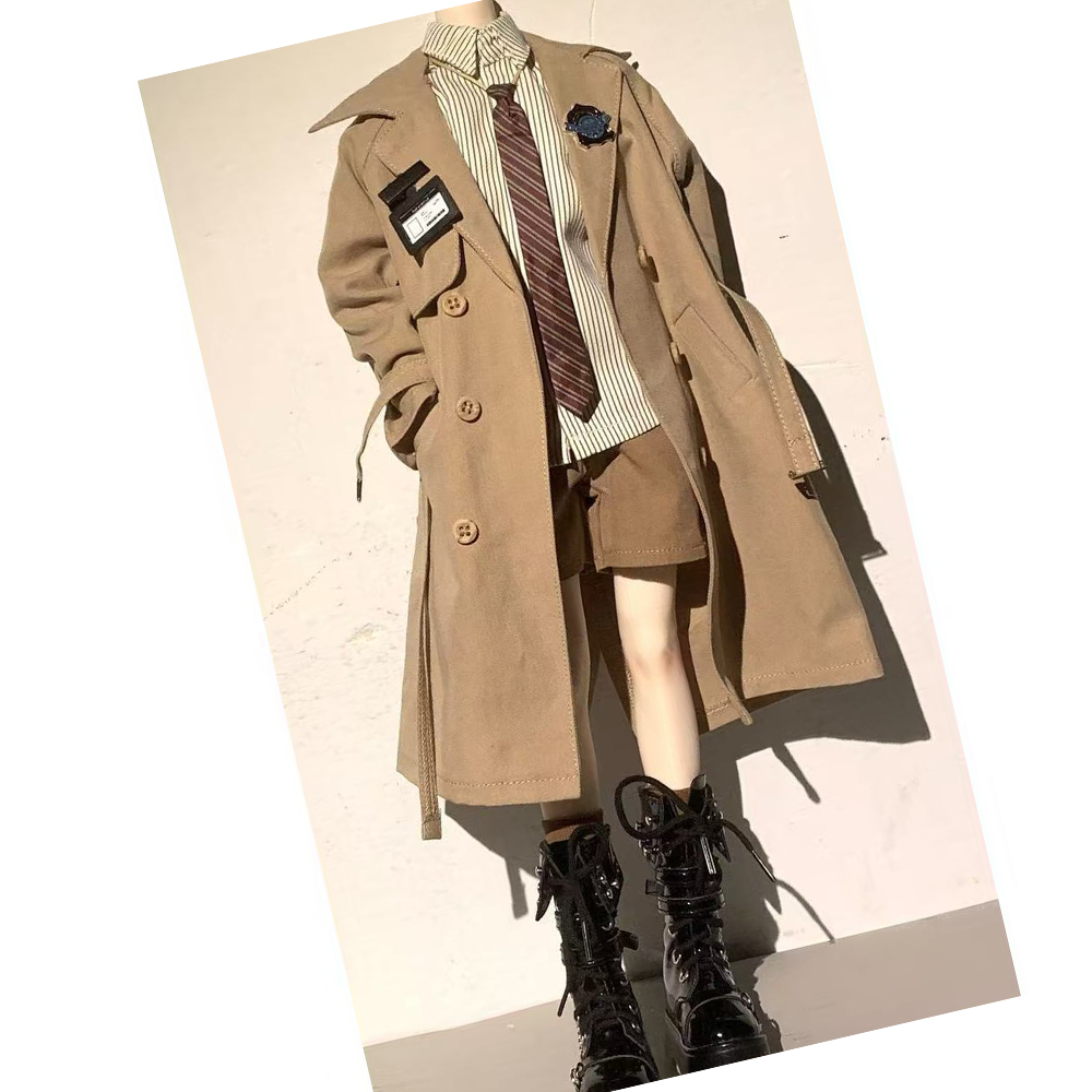 Vintage Collectible And Vintage Dolls - Traje de detective vintage para muñeco
