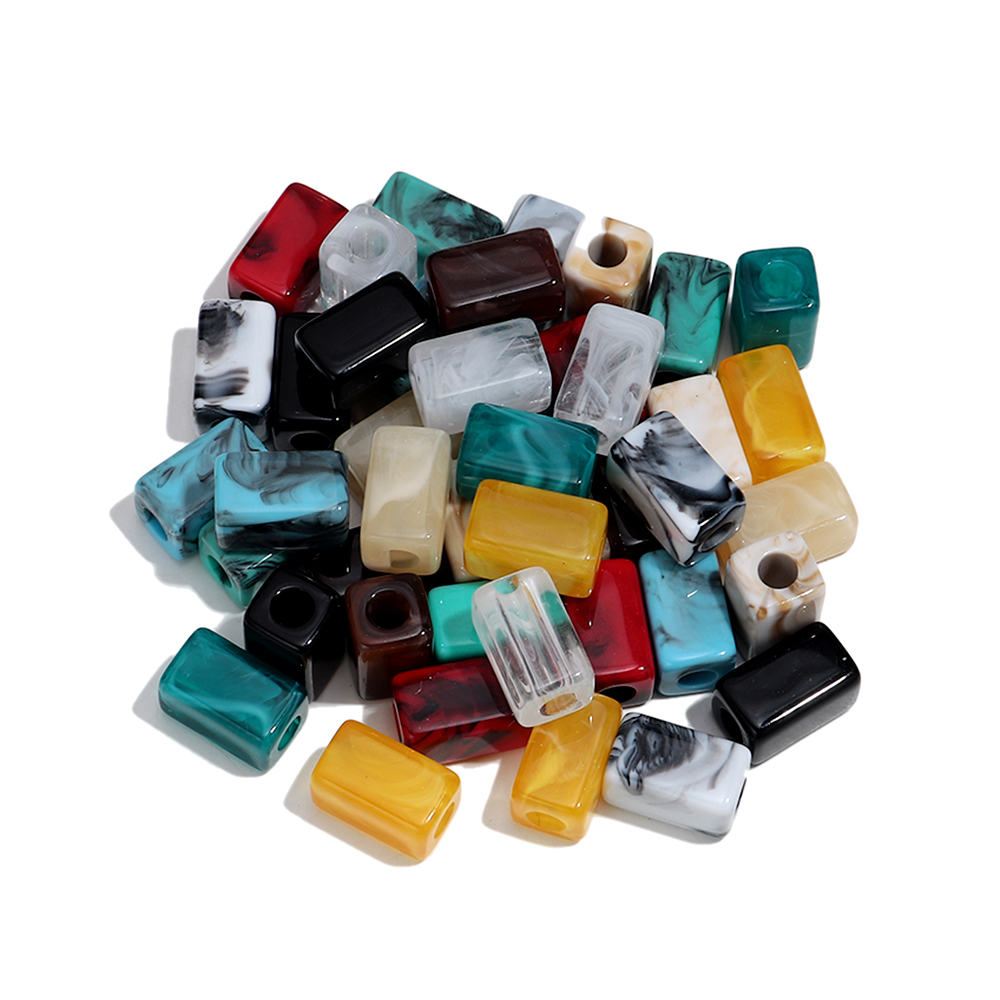 Vintage Collectible Marbles - 20 piezas de cuentas sueltas geométricas
