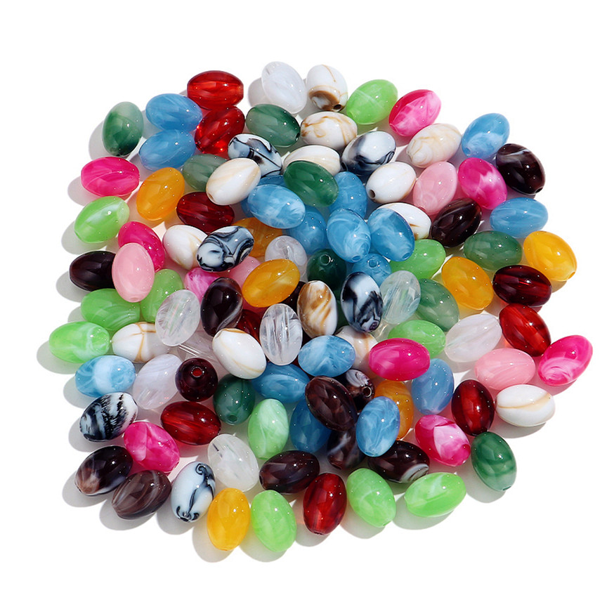 Vintage Collectible Marbles - 60 Piezas de Cuentas Acrílicas Geométricas