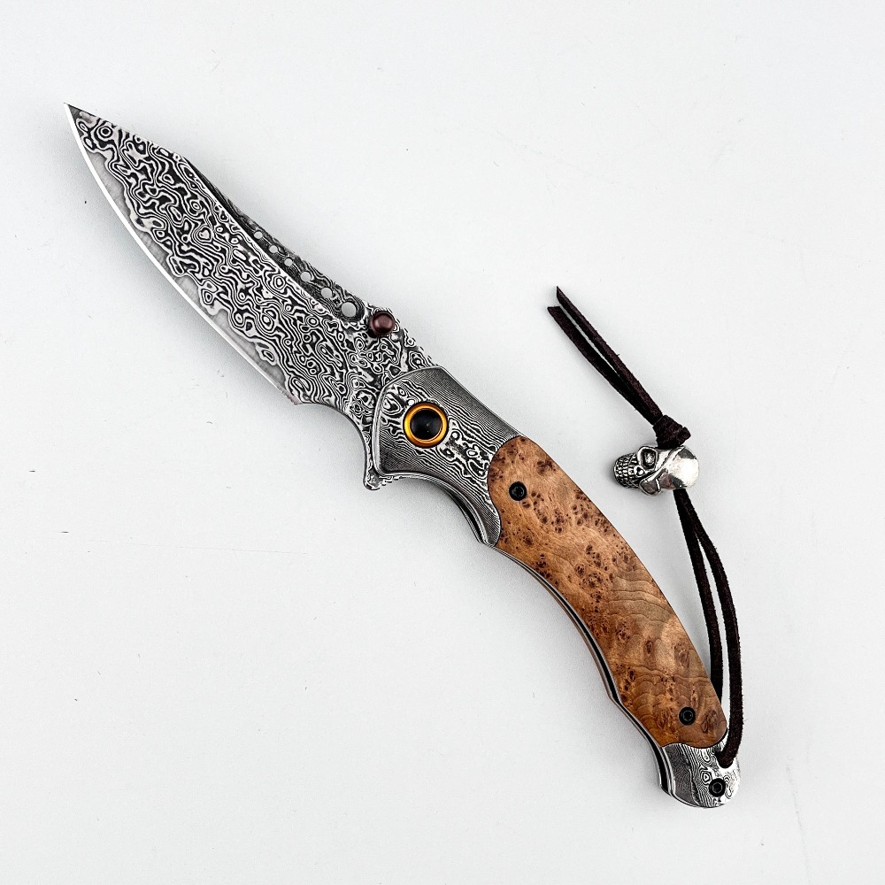 Vintage Collectible Knife - Cuchillo Plegable de Alta Dureza con