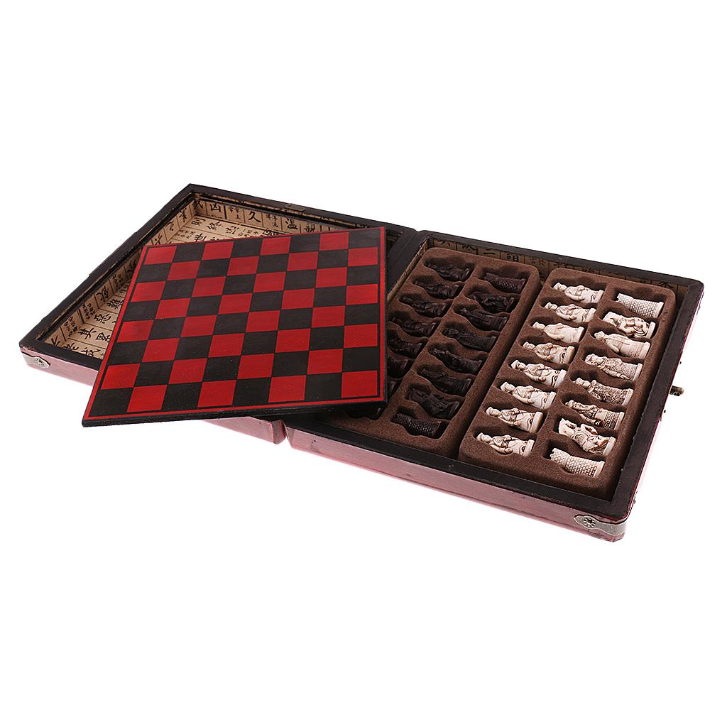 Vintage Collection Playset - Juego de ajedrez chino, tablero en