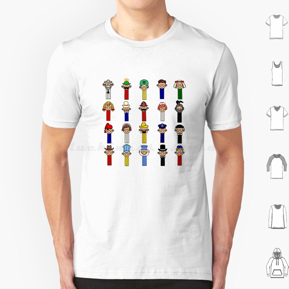 Vintage Toys Collector - Camiseta con patrón Pal, talla grande,
