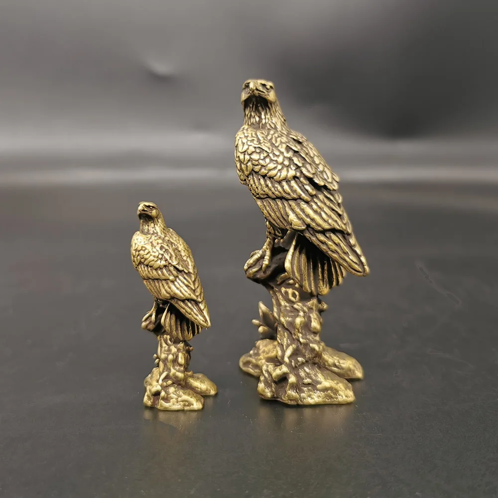 Vintage Things Collection - Nueva estatua de águila de latón,