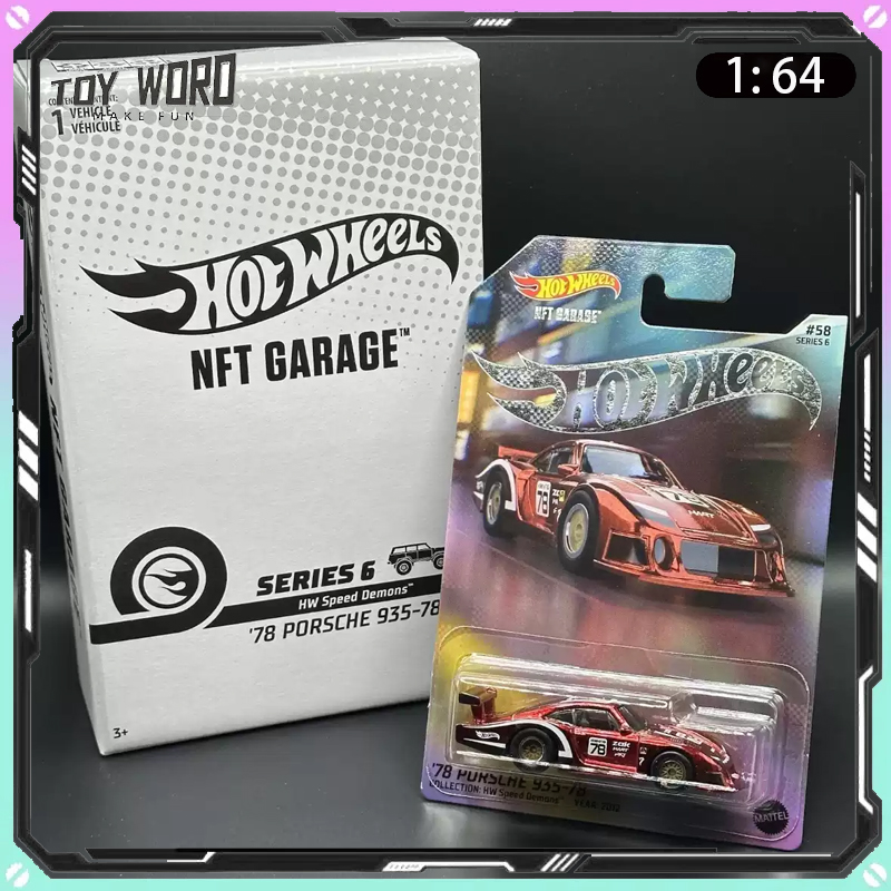 Vintage Collectible Hot Wheels - Coche de Carreras de Metal Fundido