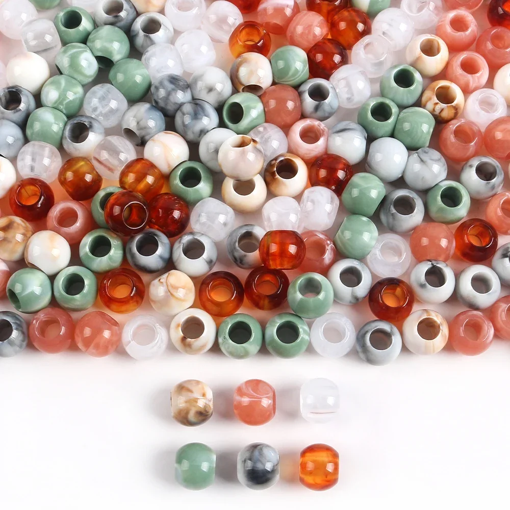 Vintage Collectible Marbles - 20 piezas cuentas grandes con diseño