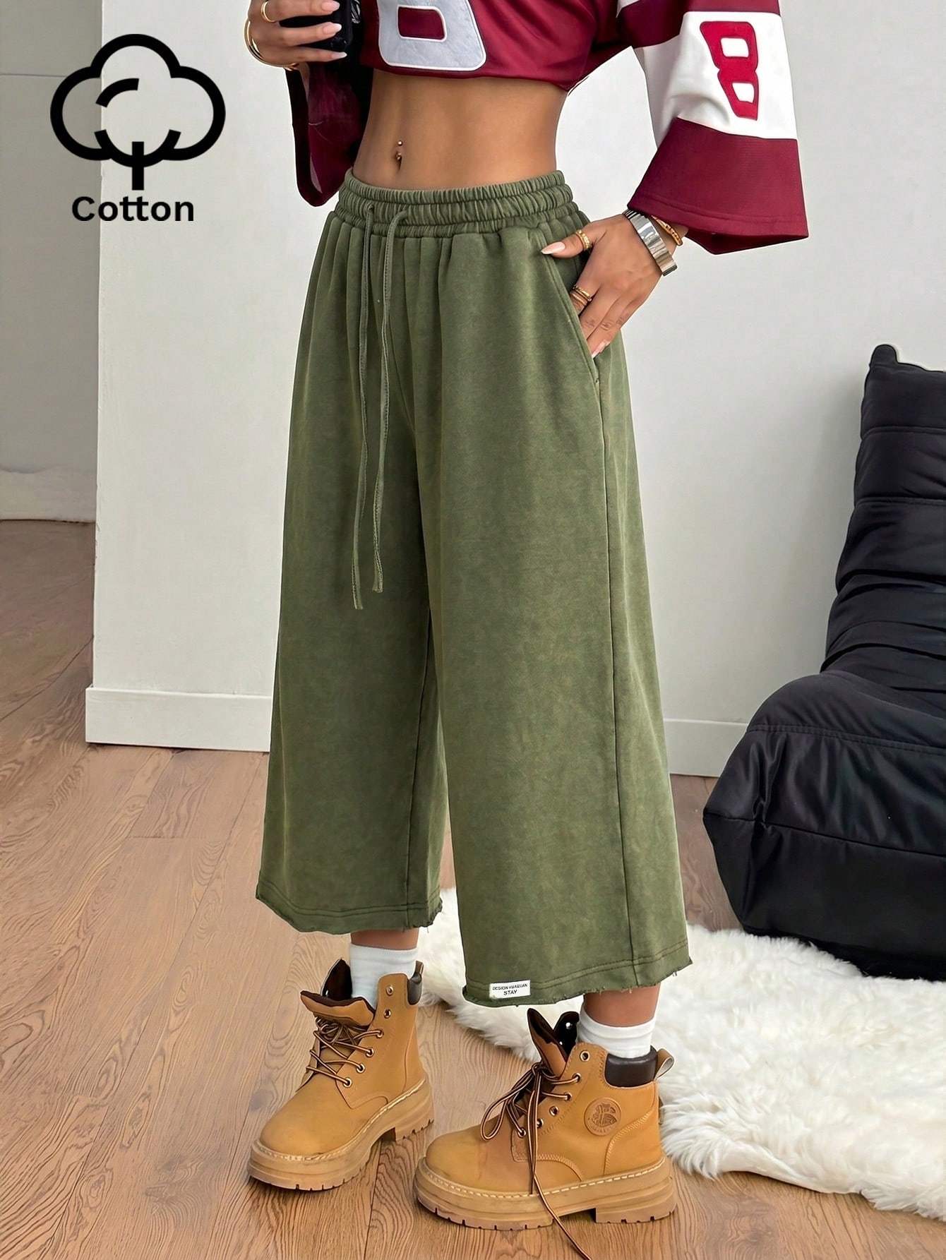 Vintage Zipper - Coolane - Pantalones Cortos Verdes para