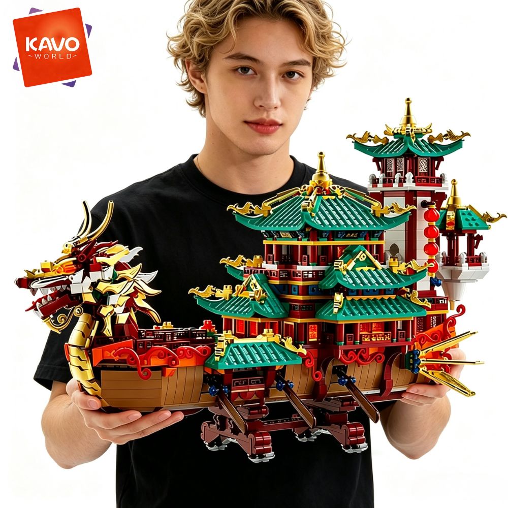 Vintage Toys Collector - KAVOWORLD 2453 piezas Bloques de Construcción