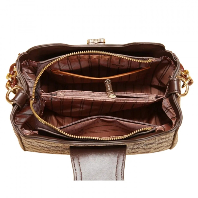 Bolso de hombro con estampado  - Vintage Zipper reseña y precio