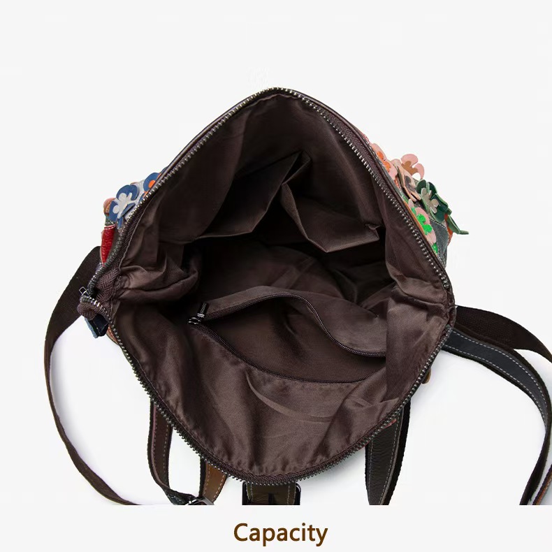 Mochila Vintage de Cuero Genui - Vintage Zipper reseña y precio