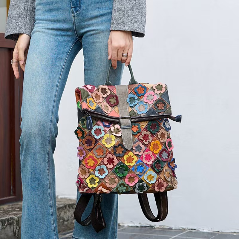 Mochila Vintage de Cuero Genui - Vintage Zipper reseña y precio