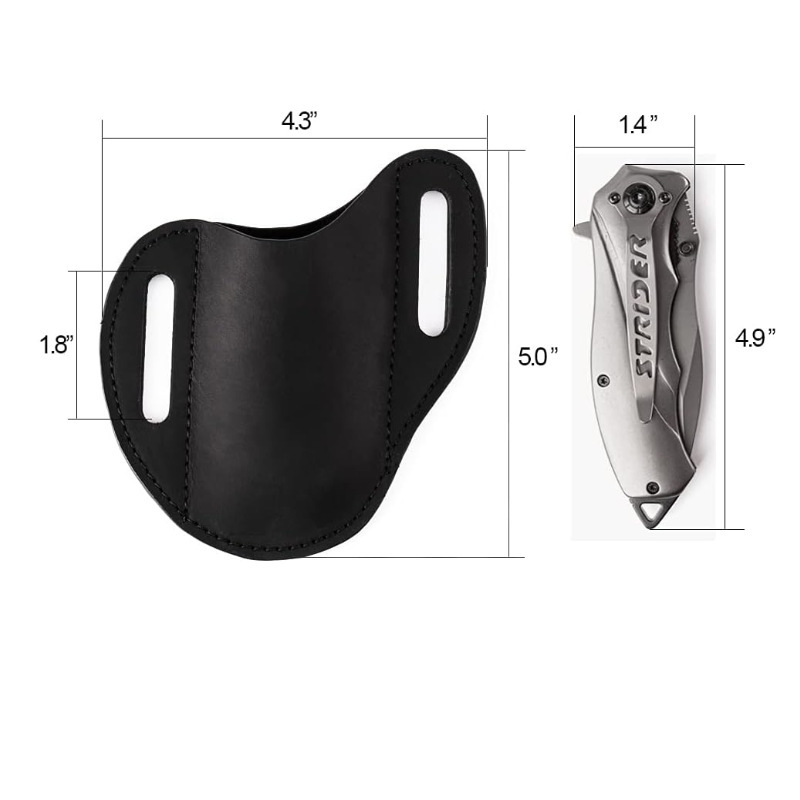 Funda de cuero genuino para so - Vintage Collectible Knife reseña y precio