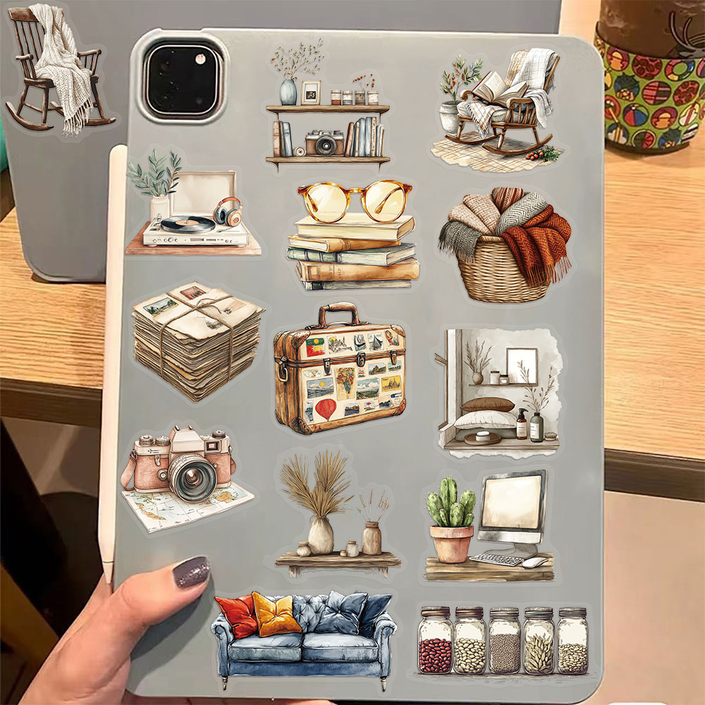Juego de pegatinas de la serie - Vintage Things Collection reseña y precio