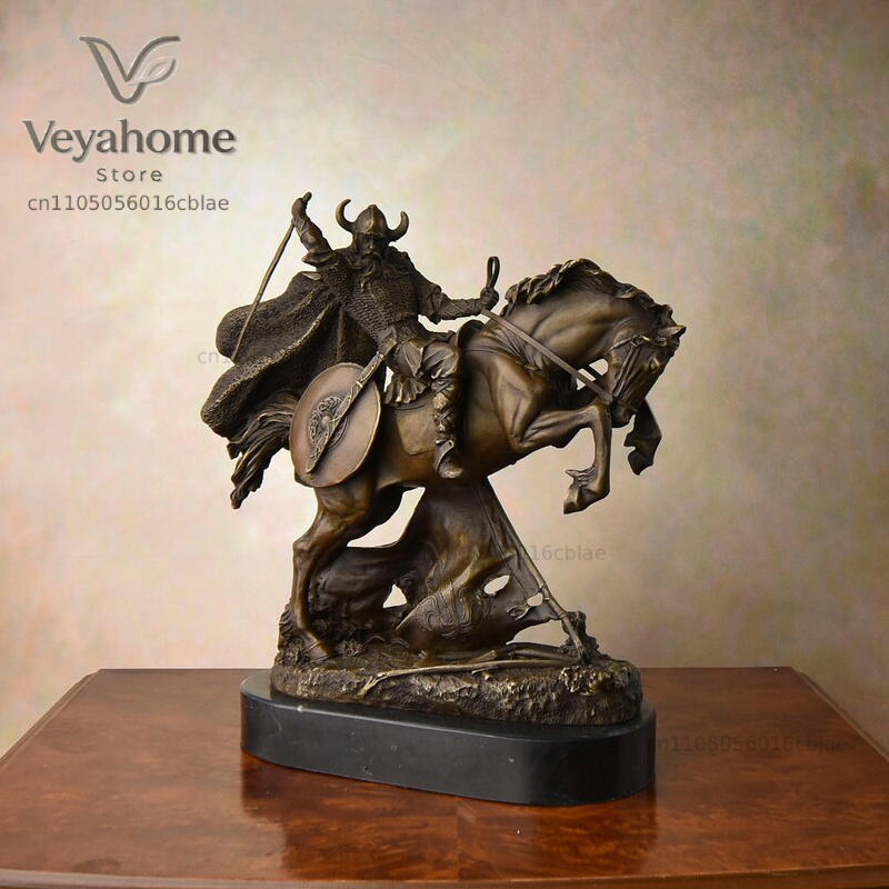 Estatua de Guerrero Medieval a - Vintage Collectible Marbles reseña y precio