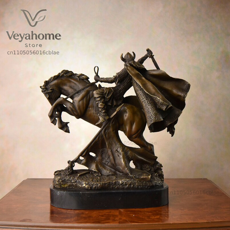 Estatua de Guerrero Medieval a - Vintage Collectible Marbles reseña y precio