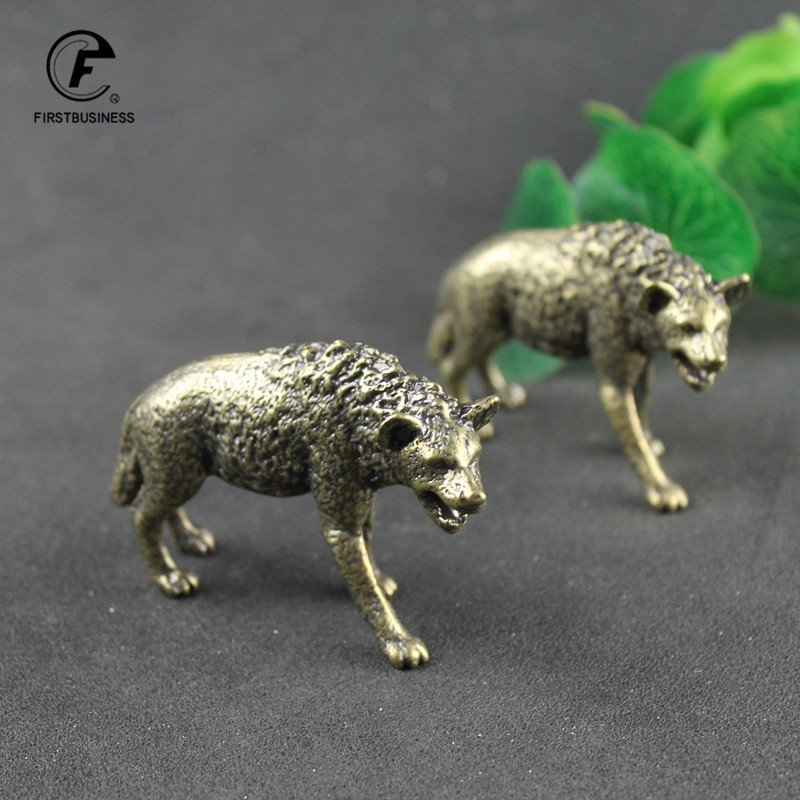 Figura de hiena de latón maciz - Vintage Collectible Ornaments reseña y precio