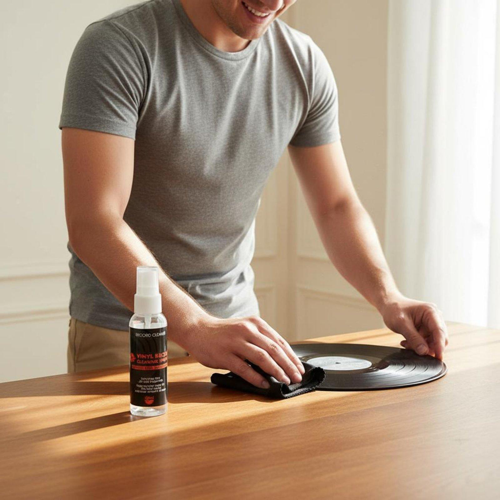 Kit de Limpieza de Discos de V - Vinyl Record Cleaner reseña y precio