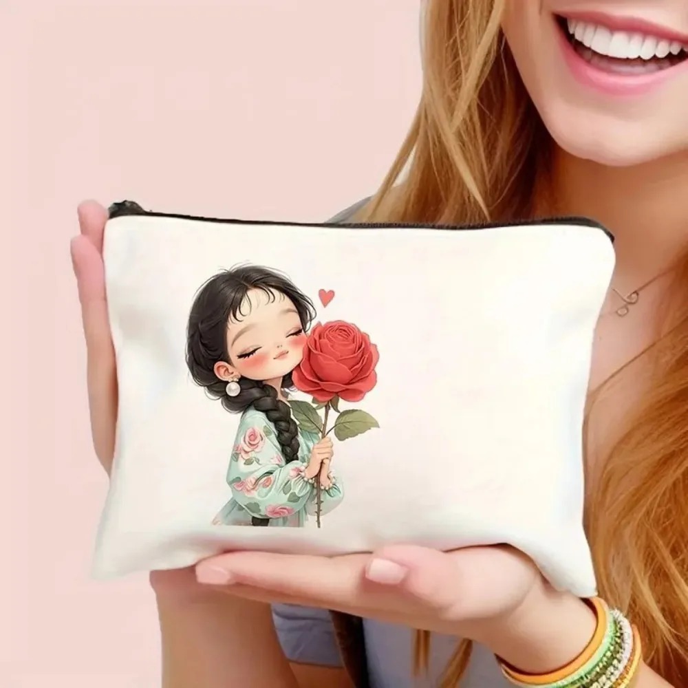 Bolsas de maquillaje elegantes - Vintage Zipper reseña y precio