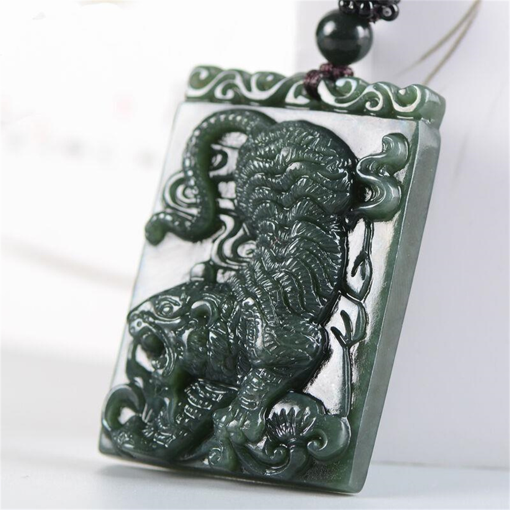 Natural verde oscuro HeTian Ja - Vintage Things Collection reseña y precio