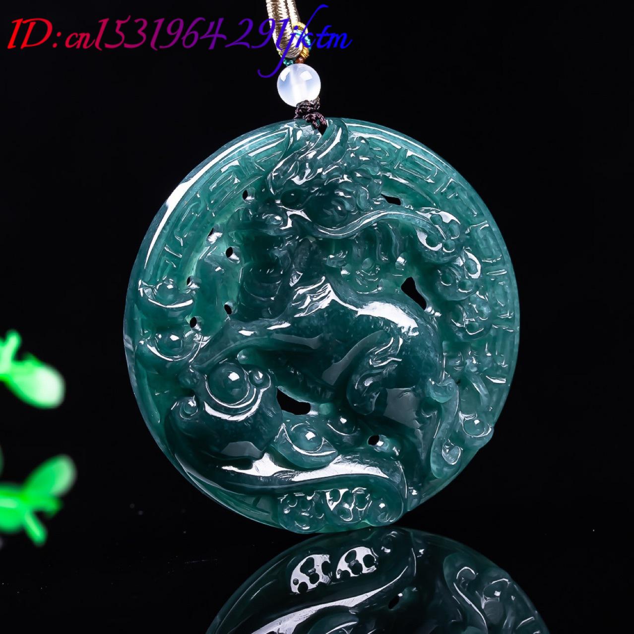 Colgante de Dragón de Jadeíta  - Vintage Necklace reseña y precio