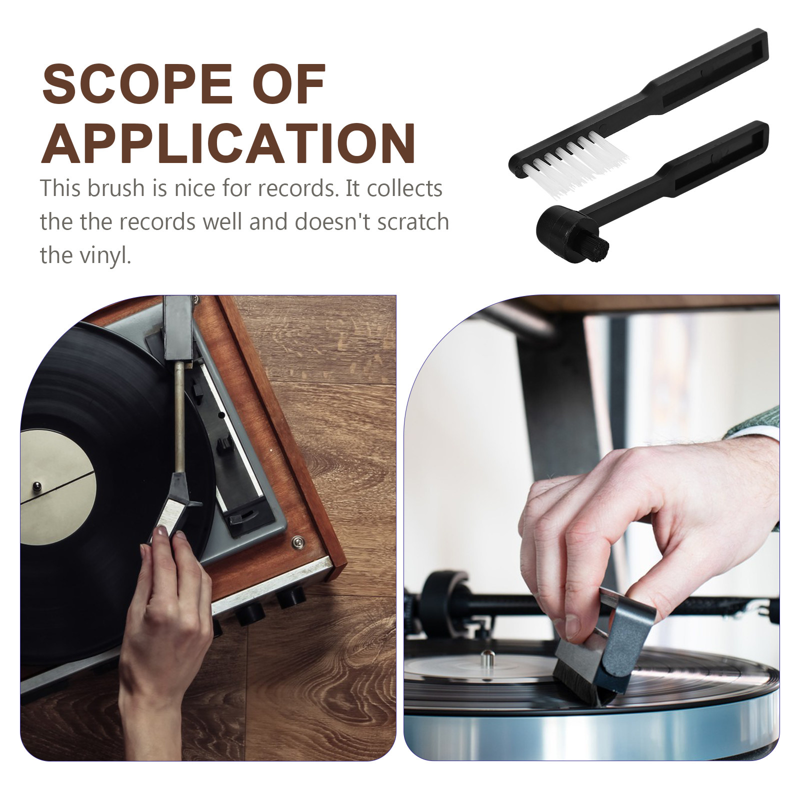 2 Piezas Limpiador de Agujas p - Vinyl Record Cleaner reseña y precio