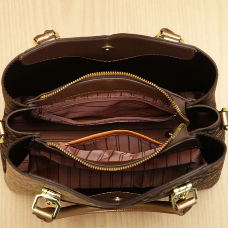 Bolsos de Mano Estampados Vint - Vintage Zipper reseña y precio