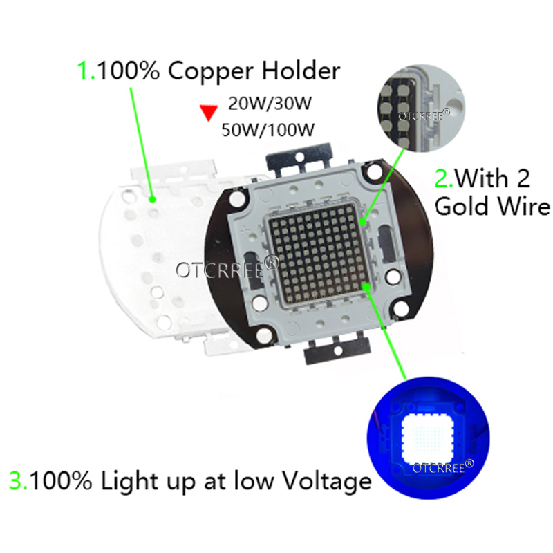 100W LED COB UV 395-400nm 365- - Darkroom Enlarger Lens reseña y precio