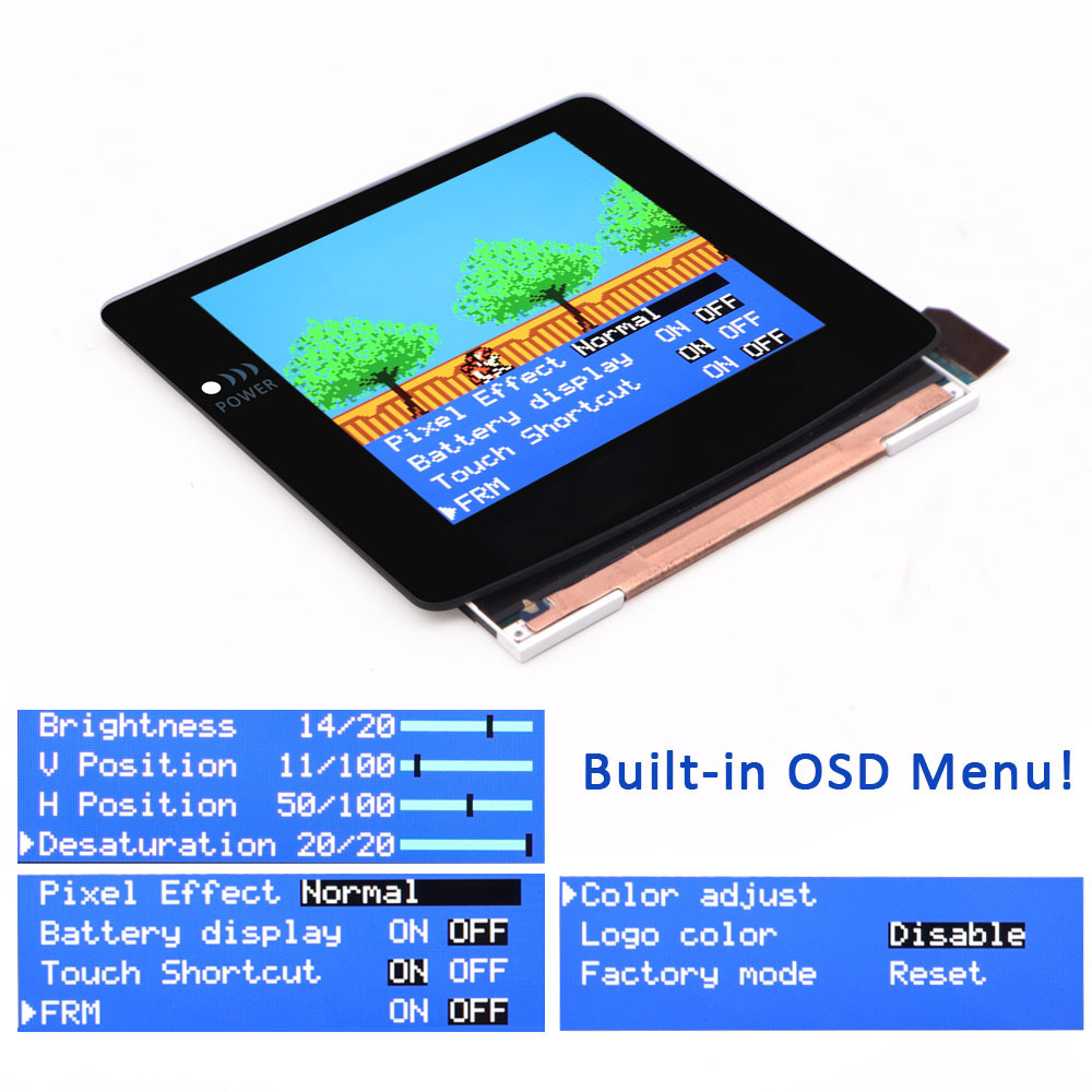 Kit de pantalla LCD Hispeedido - Vintage Game Collection reseña y precio