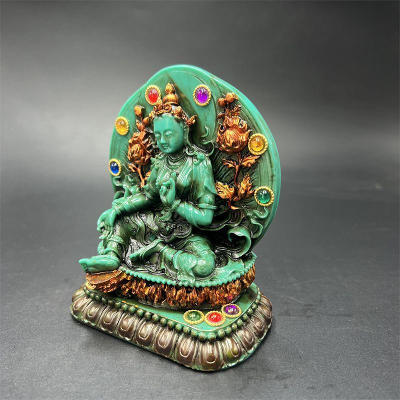 Estatua Tibetana Vintage de Ta - Vintage Collectible Ornaments reseña y precio