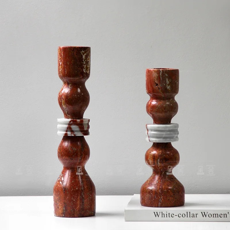 Candelabro de mármol, candelab - Vintage Collectible Marbles reseña y precio