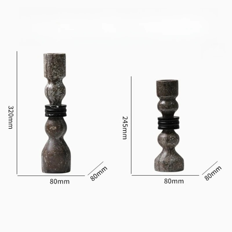 Candelabro de mármol, candelab - Vintage Collectible Marbles reseña y precio