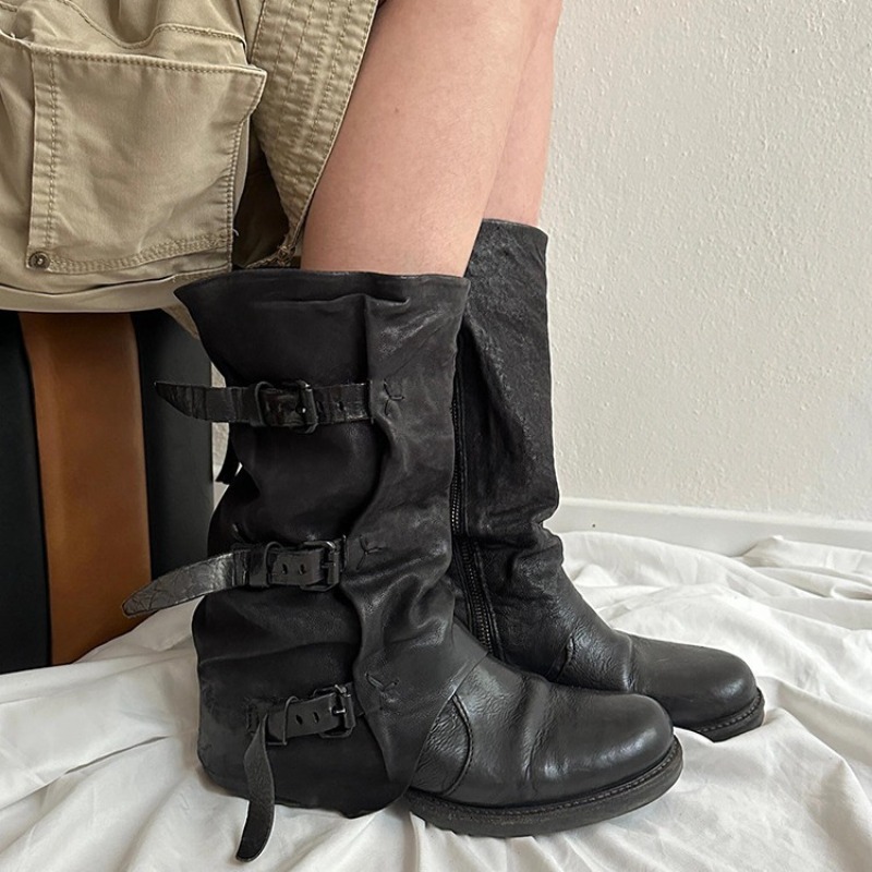 Botas vaqueras occidentales ne - Vintage Zipper reseña y precio
