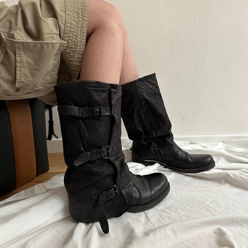 Botas vaqueras occidentales ne - Vintage Zipper reseña y precio