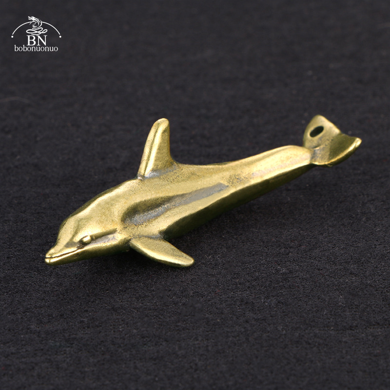 Adornos de delfín de latón mac - Vintage Collectible Ornaments reseña y precio