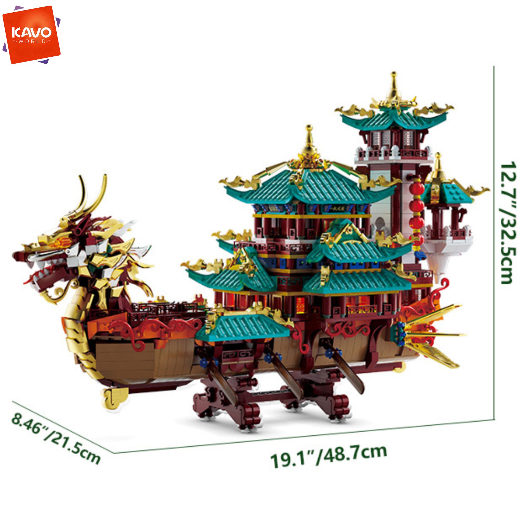 KAVOWORLD 2453 piezas Bloques  - Vintage Toys Collector reseña y precio