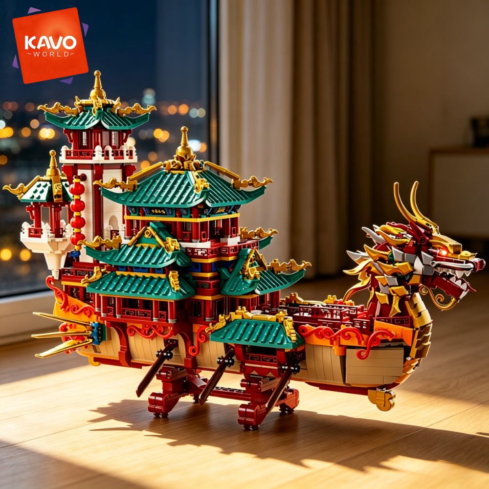 KAVOWORLD 2453 piezas Bloques  - Vintage Toys Collector reseña y precio