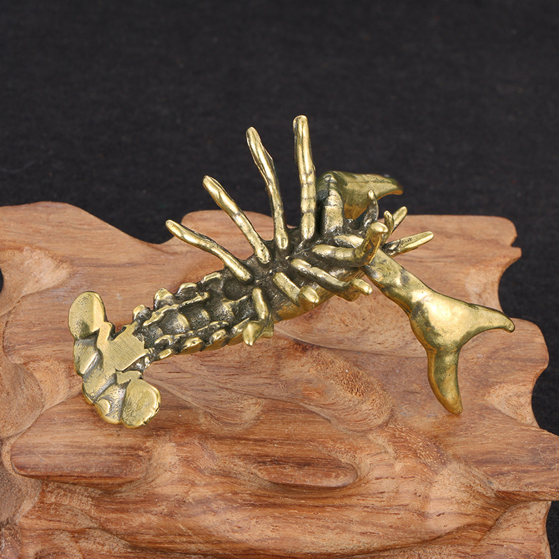 【F】Adorno de cangrejo de latón - Vintage Collectible Ornaments reseña y precio